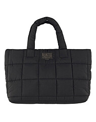 마리떼 클래식 로고 패딩 토트백 MFG45WBG119 BLK