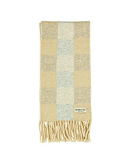 마리떼 퍼지 체크 니트 머플러 MFG45WSC203 LBG