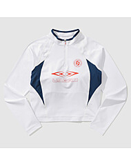 엄브로 샌드사커 우먼스 워터 하프 집업 UP222SFT61 WHT