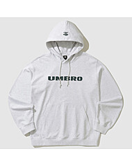 엄브로 에센셜 빅레터링 후드티 UP323CHD93 WMG