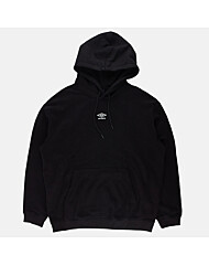 엄브로 에센셜 기모 스몰로고 후드티 UP423CHDN1 BLK