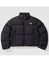 엄브로 우먼스 네오 플라이트 크롭 덕다운 자켓 UP422CDJO2 BLK