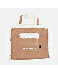 엄브로 스웨이드 양털 토트백 UP423CBGN1 BEI