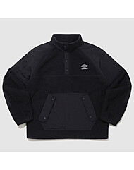 엄브로 윈터 하이브리드 플리스 아노락 UP411CFSD1 BLK
