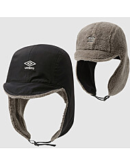 엄브로 리버서블 숏 이어플랩캡 UP423CCPO3 BLK