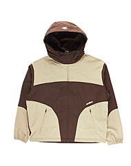 엄브로 웨이파인더 배색 후드형 바람막이 자켓 UQ123CJK12 BRW