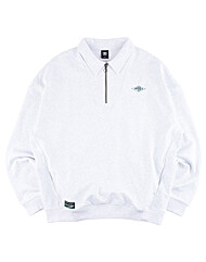 엄브로 웨이파인더 그래픽 하프집업 카라 맨투맨 UQ121CFS12 WMG