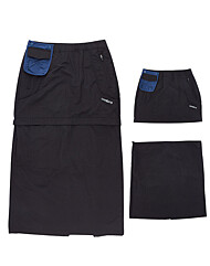 엄브로 웨이파인더 우먼스 배색 트랜스폼 스커트 UQ122CSK12 BLK