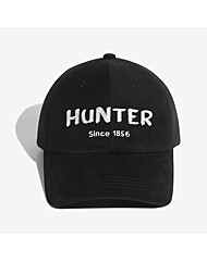 헌터 트윌 자수 로고 캡 HBW0001CHZ BLK