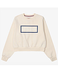 헌터 에센셜 로고 크루 스웨트셔츠 HBW0003AMZ IVO