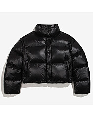 헌터 인트레피드 크롭 구스 다운 HBW0001ADZ BLK