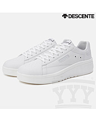 데상트 코트 D 플랫폼 스니커즈 SP123LSN16 WHT