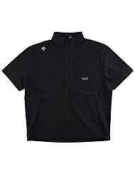 데상트 오버핏 아이스모션 반팔 바람막이 SP323TWB72 BLK