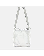 데상트 여성 스키 패디드 버킷백 SP422SBGO2 SLV