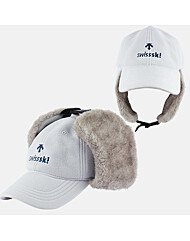 데상트 플리스 귀달이 볼캡 SP423SCPO1 LGRY