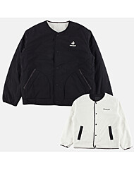 르꼬끄 리버시블 플리스 패딩 자켓 QP423CPDO1 BLK