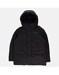 르꼬끄 중기장 구스 다운 QP421EDJN5 BLK