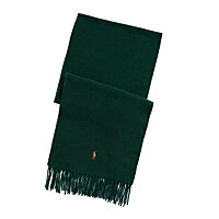 폴로 랄프 로렌 시그니처 버진 울 머플러 PC1047355 그린