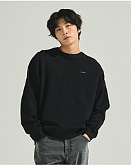 페리엘리스 유니 헤비 스웨트 맨투맨_PE3HFURL75 [BLACK]