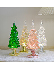 파인트리 대 크리스마스 오르골 워터볼 LED 스노우볼 무드등 조명