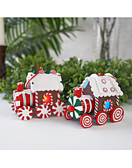 과자 기차 LED 크리스마스 트리 오너먼트 트리장식 데코 장식볼