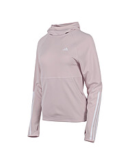 아디다스 여성 오운 더 런 3S 러닝 후드 티셔츠 IQ3852