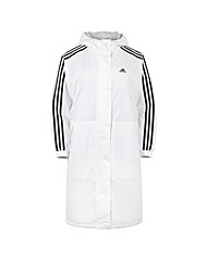 아디다스 여성 벤치 코트 바람막이 축구 패딩 점퍼 GF0026