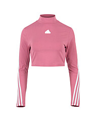 아디다스 여성 FI 3S 모크넥 크롭탑 긴팔 티셔츠 IB8525