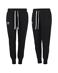 언더아머 여성 라이벌 플리스 조거팬츠 긴바지 1356416-001