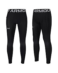 언더아머 남성 HG 아머프린트 컴프레션 레깅스 1377824-001