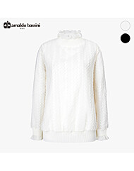 (아날도바시니) 프릴 배색 티블라우스 (AV03BL04M)