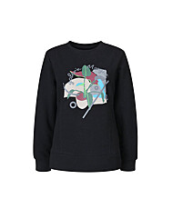 (아날도바시니) 아트웍 기모 맨투맨 티셔츠(AV12TS04M)