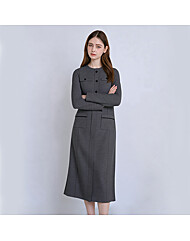 (아날도바시니) 버튼 포켓 원피스(AW10OP01M)