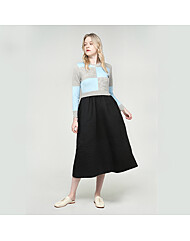 (레코브) 블럭 니트배색 원피스(LC31CYOP574X)