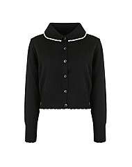 (레코브) 배색 카라 니트 가디건(LC31D2KC902X)