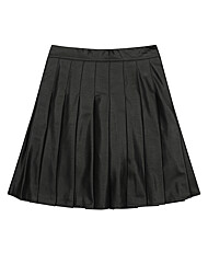 (레코브) 페이크레더 플리츠 스커트(LC31CXSK537X)