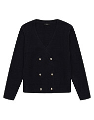 (레코브) 더블 버튼 브이넥 니트 가디건(LC41D1KC001X)