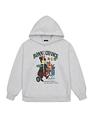 (레코브) 기모 베어 후드 티셔츠(SB41D1LT003S)