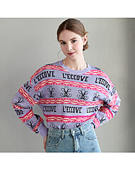 [레코브] LEC 스트라이프 스웨터(LC61D4KN510X)