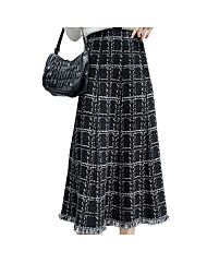 (귈림) A라인 미디 니트 밴딩 스커트(G4WSK003P)