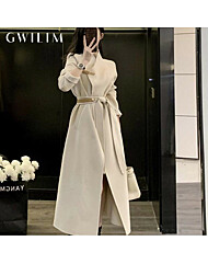 (귈림) 벨티드 솔리드 롱코트(GBWCT012P)