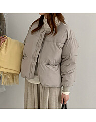 (귈림) 솔리드 포켓 숏패딩(G5WJP020P)