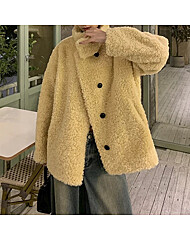 (예쎄) 부클 하이넥 하프 코트 (S5WCT033A)