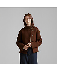 (예쎄) 하이넥 부클 자켓(S5WJK015A)