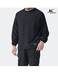 [코몽트] 남성 패커블 맨투맨 블랙