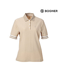 [보그너] 여성 슬리브 포인트 폴로 티셔츠 BEIGE