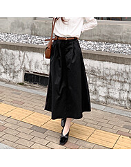 [엔소아] 세르지 벨트 롱스커트