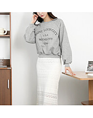 [엔소아] 마운드 세미크롭 맨투맨