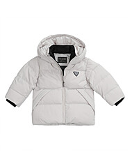 게스키즈 GUESS KIDS 사선 포켓 다운 점퍼 G28KDJ011