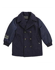 게스키즈 화섬 소매 코트 G19KBJ040